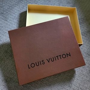 Louis Vuitton large brown box